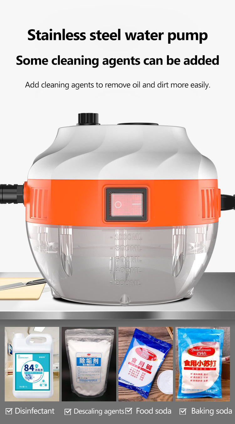 Pompe à eau en acier inoxydable du nettoyeur vapeur