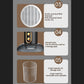 Purificateur d'air en plastique ABS durable