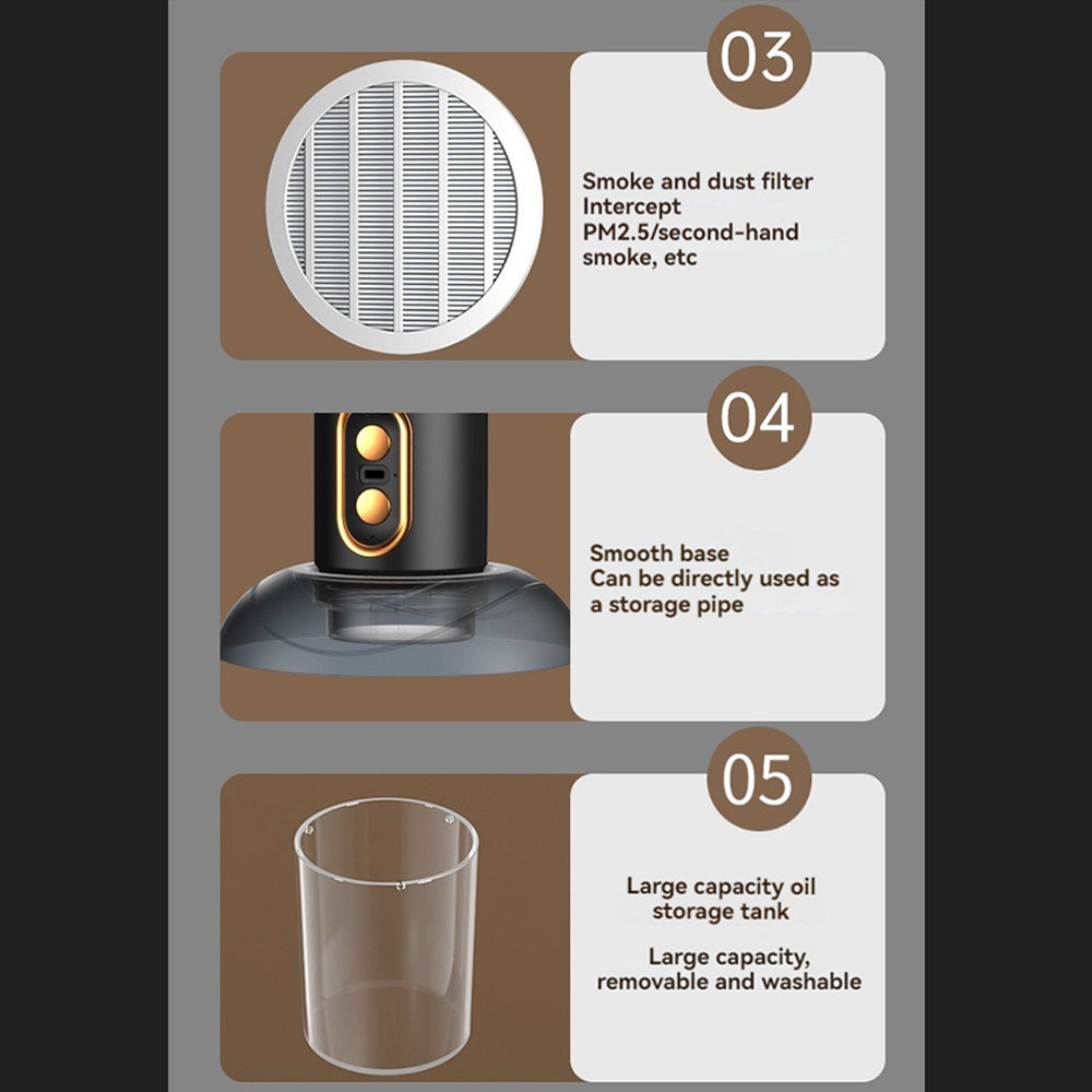 Purificateur d'air en plastique ABS durable