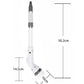 Vue latérale de la brosse électrique avec poignée ergonomique