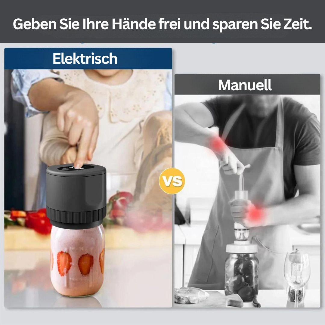 Scelleur sous vide électrique compact vu de face