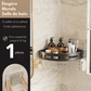 Étagère avec produits de bain, vue latérale