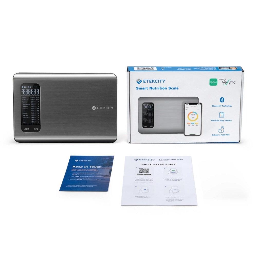 Balance de cuisine numérique affichant le poids en grammes