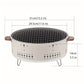 Grill électrique en plein air, cuisson sans fumée, vue d'ensemble