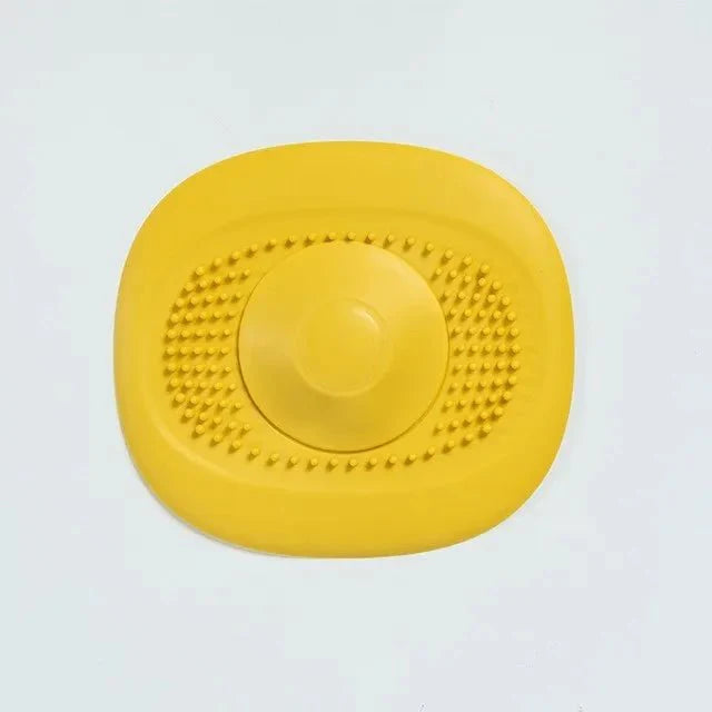 Filtre à cheveux en silicone, montrant sa texture et sa couleur