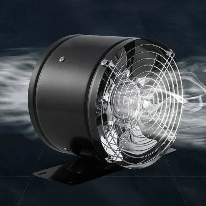Ventilateur industriel en métal avec moteur en cuivre