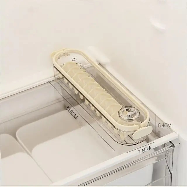 Contenant pour boulettes avec couvercle et fond antiadhésif