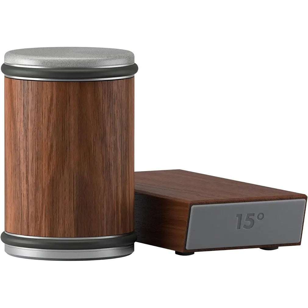 Affûteur compact en plastique durable, vue latérale