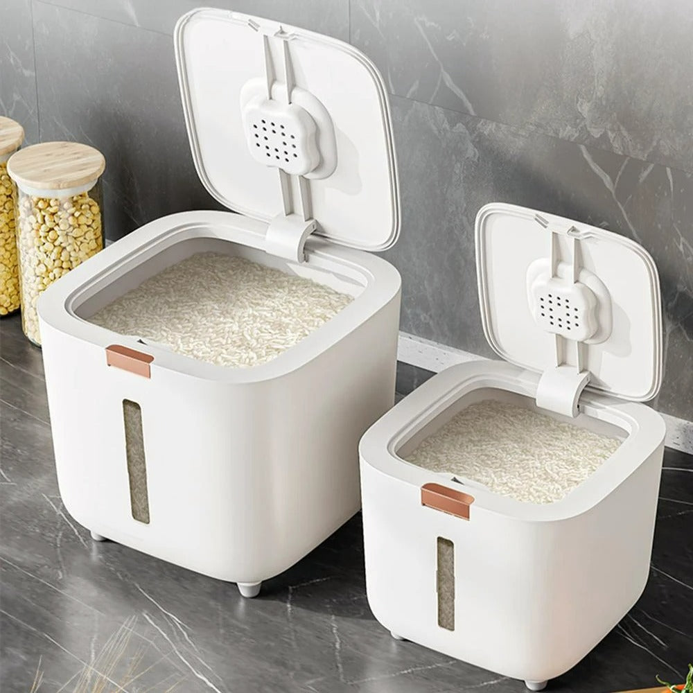 Distributeur compact sur un plan de travail de cuisine