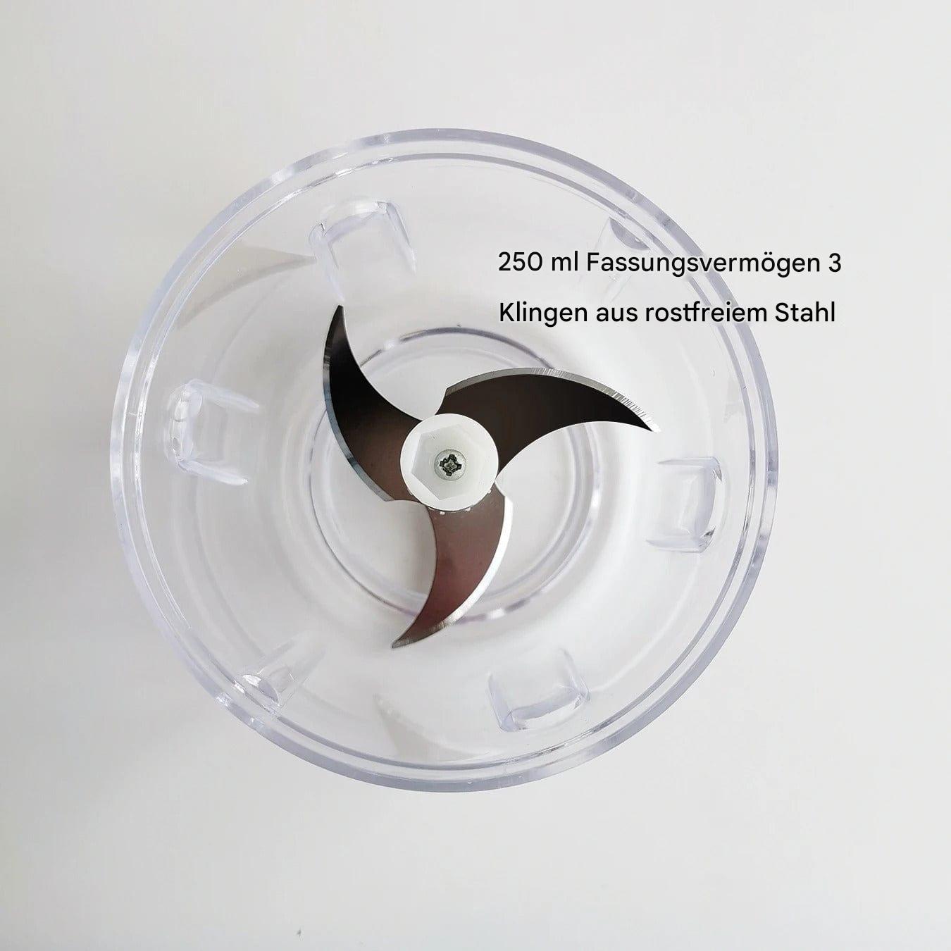 Hachoir sans fil avec lames en acier inoxydable