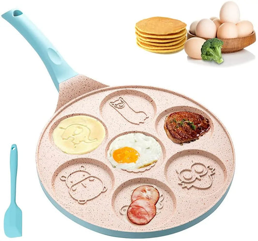 Poêle à pancakes avec revêtement antiadhésif