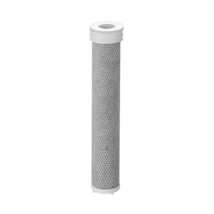 Vue latérale du pommeau de douche ergonomique et élégant