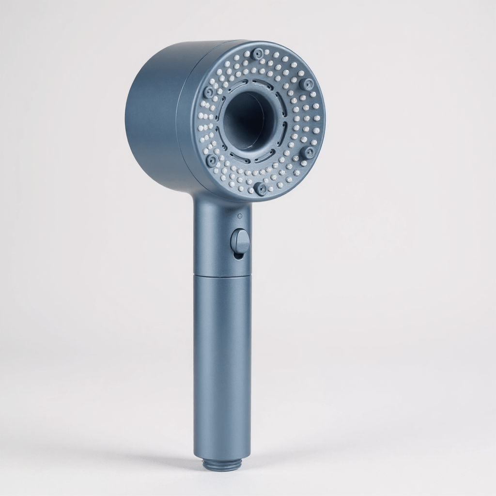 Pommeau ergonomique avec bouton d'arrêt instantané et modes réglables