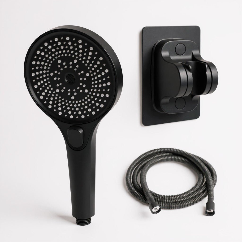 Pommeau de douche avec large surface d'arrosage et design moderne