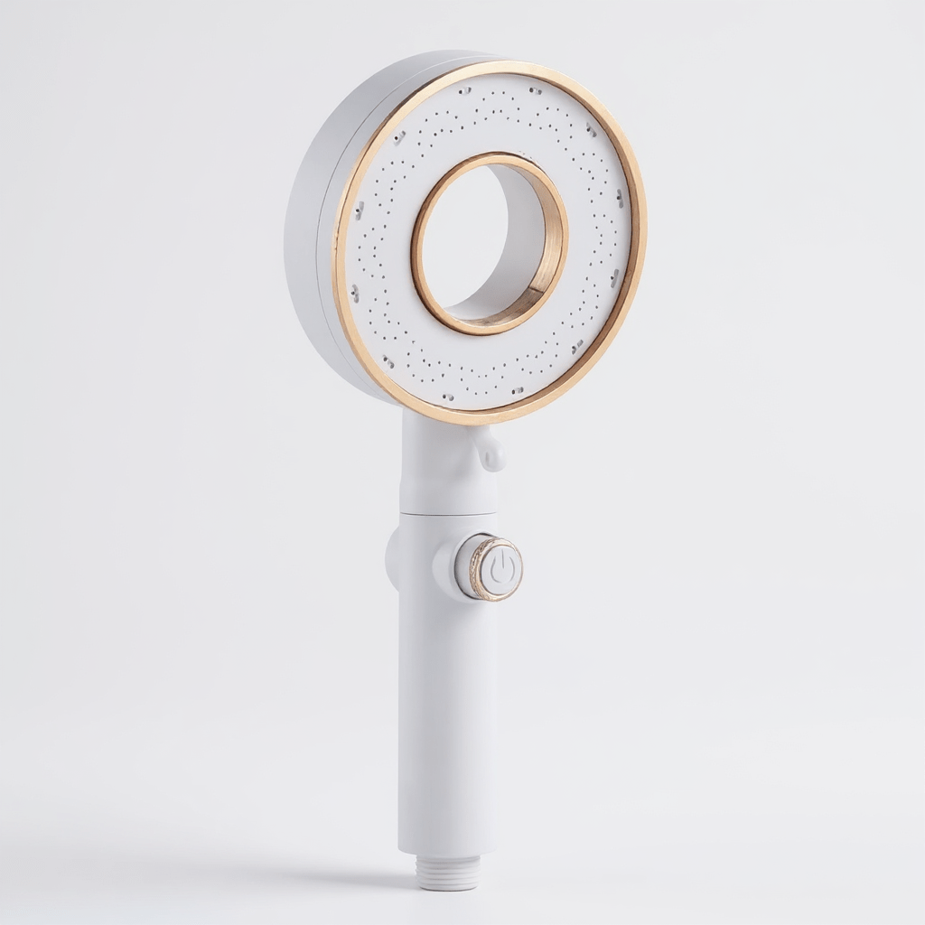 Pommeau de douche avec trois modes de jet réglables