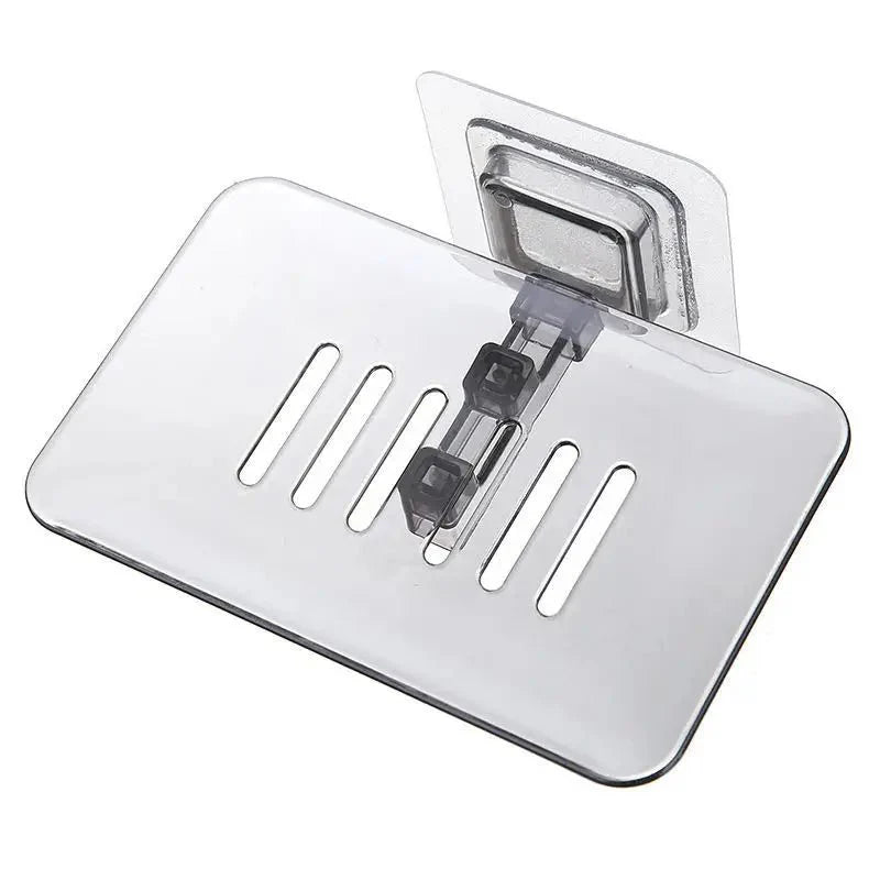 Porte-savon transparent, savon sec et propre