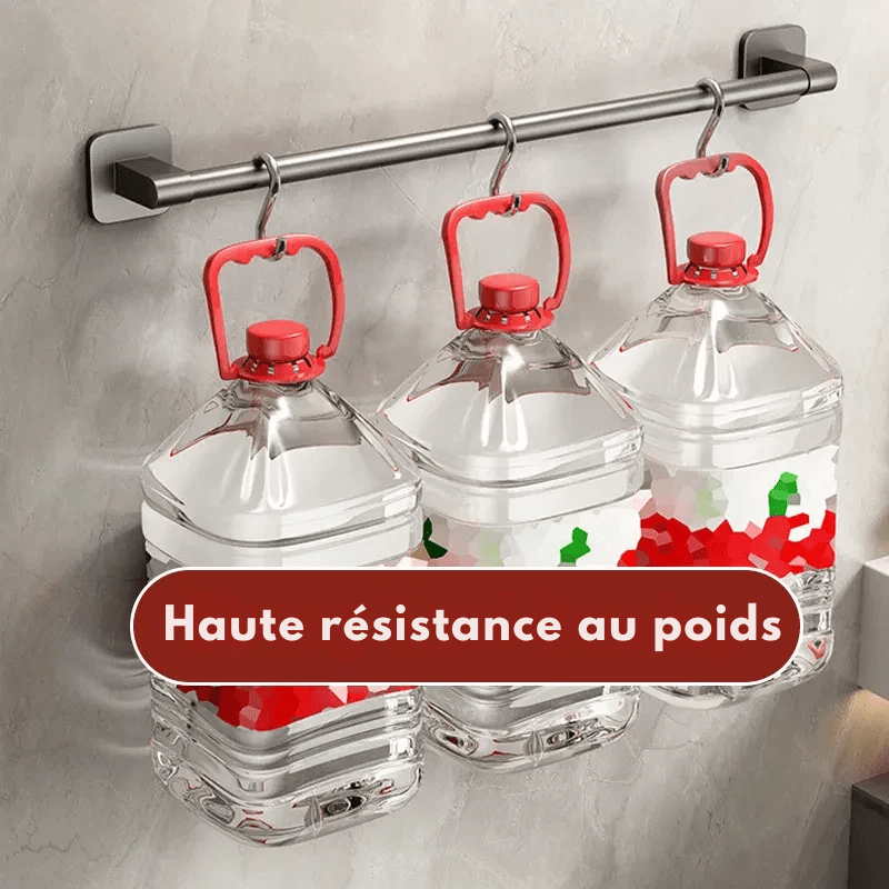 Porte-serviettes avec plusieurs barres pour un séchage rapide