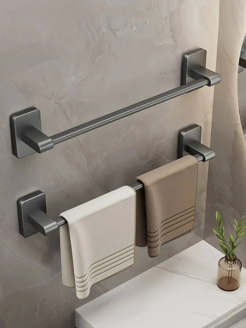 Porte-serviettes mural avec ventouses puissantes, sans perçage