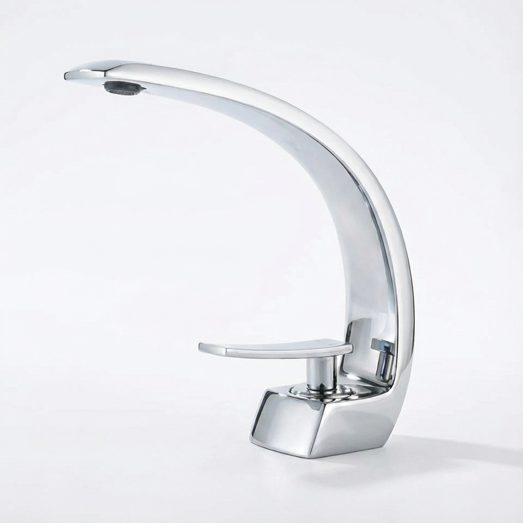 Robinet avec système de mixage eau chaude et froide