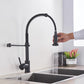 Douchette ergonomique avec double flux pour évier de cuisine
