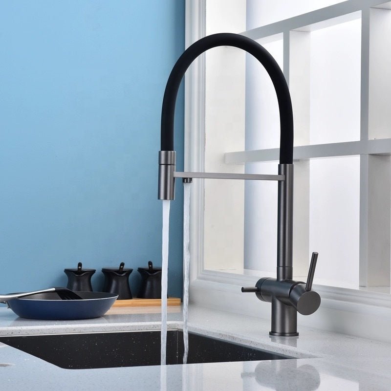 Installation simple du robinet sur évier monotrou