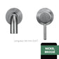 Robinet Lavabo Encastrable robinet encastrable lavabo nickel vue de détail