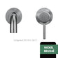 Robinet Lavabo Encastrable robinet encastrable lavabo nickel vue d'ensemble