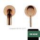Robinet Lavabo Encastrable robinet encastrable lavabo rose vue d'ensemble