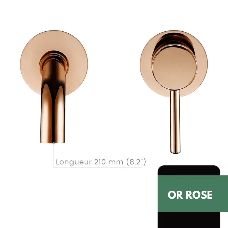 Robinet Lavabo Encastrable robinet encastrable lavabo rose vue du matériau