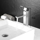 Robinet haut en inox brossé, silhouette élancée