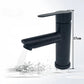 Robinet noir modèle B, finition inox brossé