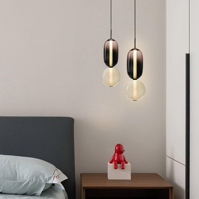 Suspension en Verre Coloré | Verre Sucré Moderne