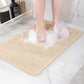 Tapis de bain antidérapant avec texture loofah exfoliante