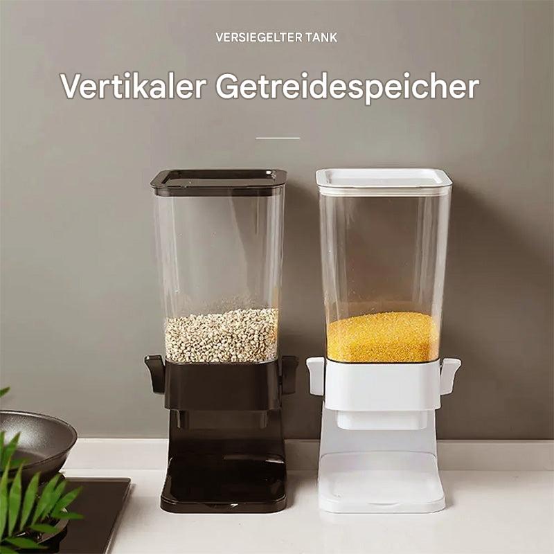 Distributeur de céréales transparent avec poignée latérale