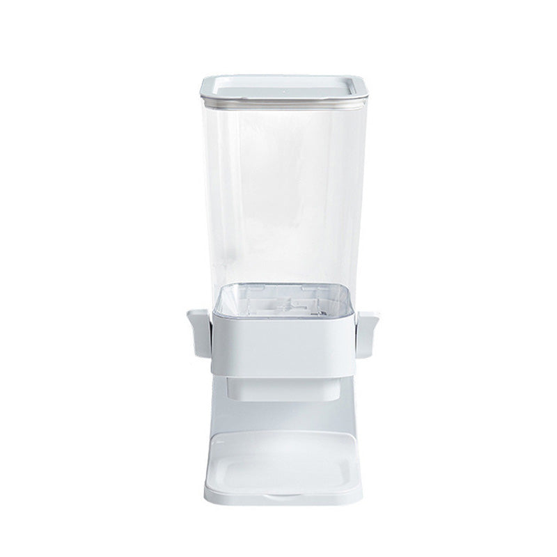 Vue latérale du distributeur, capacité de 5,5 litres
