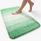 Tapis de bain absorbant avec fond antidérapant visible